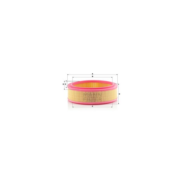 MANN Luftfilter C2672/1
