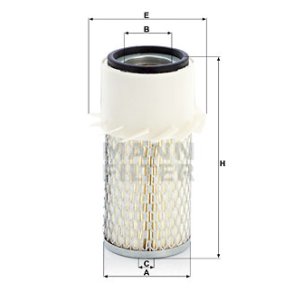 MANN Luftfilter C934X