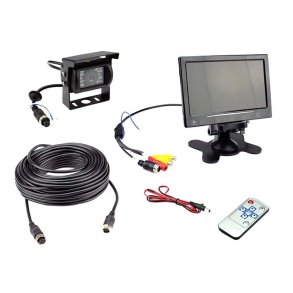 Ansluter2 CAM-KIT1 backkamera med monitor