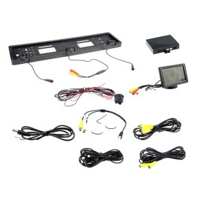 Ansluter2 CAM-KIT8 registreringsskylt fr bakkamerasats