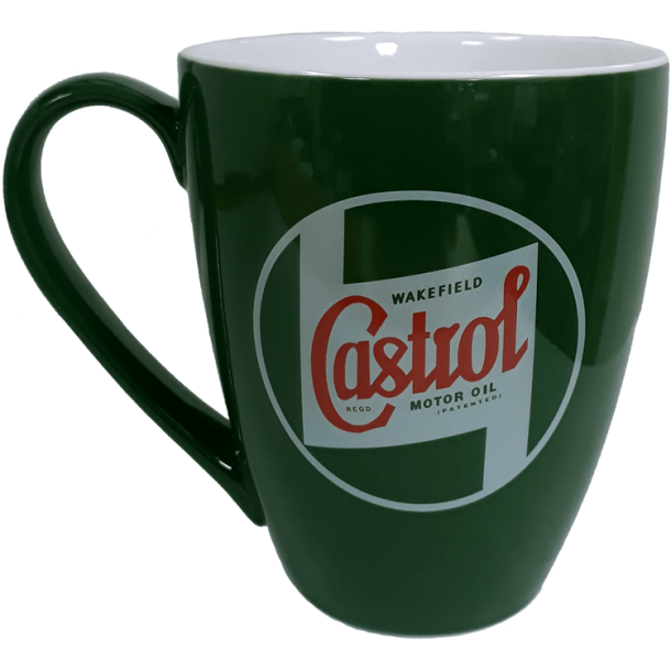 Ceramic Mug Castrol 1946 Logo