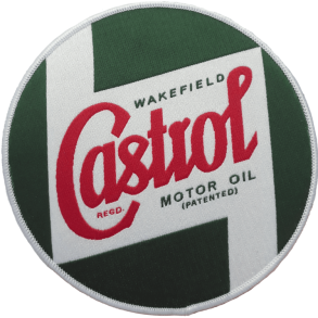 Cloth Badge Castrol Logo