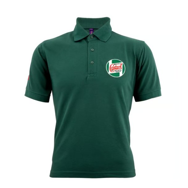 Classic Polo Shirt Green Size S