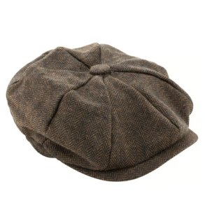 Classic Heritage Peak Cap Brown L-Xl