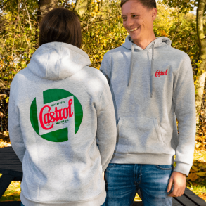 Castrol Classic Hoody Grey Small