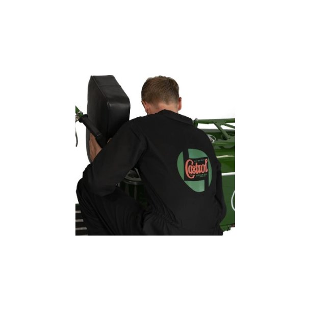 Classic H/Duty Cotton Overalls Black