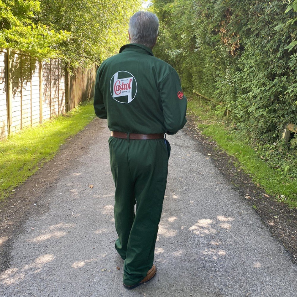 Classic H/Duty Cotton Overalls Green - Castrol Classic tøj og udstyr ...