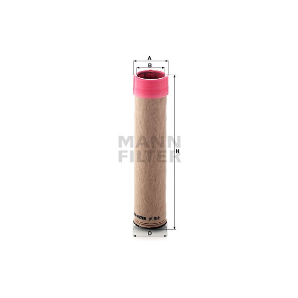 MANN Luftfilter CF75/2