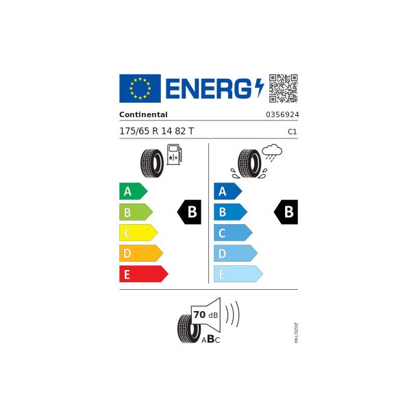CONTINENTAL Sommard&auml;ck 175/65R14