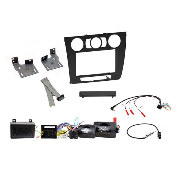 Ctkbm09 2-DIN komplett kit BMW 1 serie ai