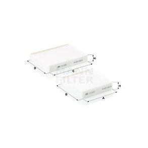 MANN Hyttfilter CU21000-2