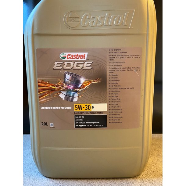 Castrol EDGE 5W30 M - 20 liter