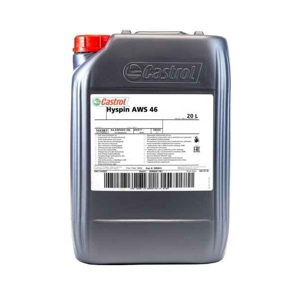 Castrol hydraulikolie Hyspin AWS 46 - 20L