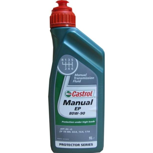 Castrol Gearolie Manual EP 80W90 - 1 liter