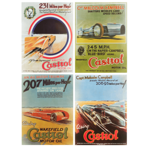 Castrol Record Breaker Poster Set