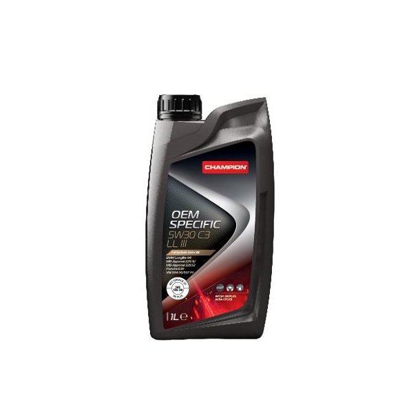 Champion motorolie 5W30 C3 LL III - 1 L