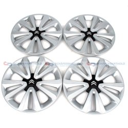 Hjulkapsel Nuclear16-s&oslash;lv sort CIT/PEU OE