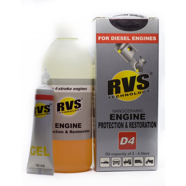 D4 RVS Technology® Diesel motorbehandling