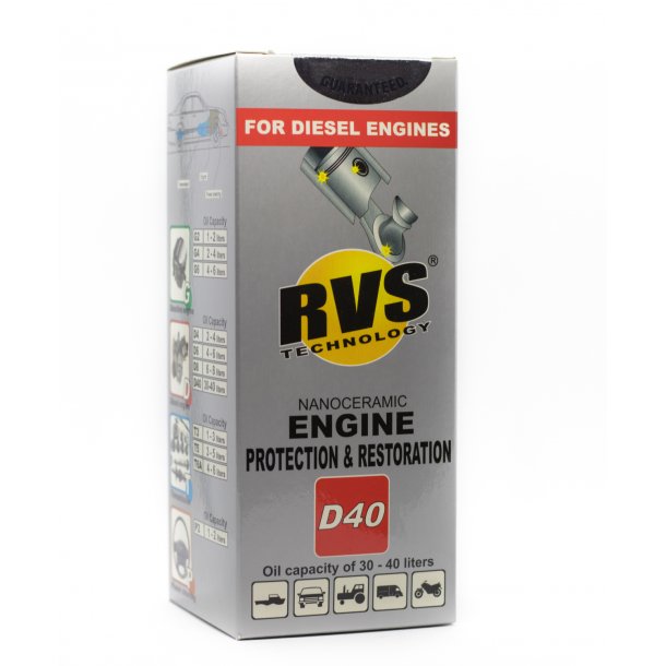D40 RVS Technology Dieselmotorbehandling