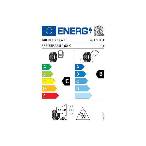 DIVERSEN Sommerd&aelig;k 385/55R225 AZ170 GOLDEN CROWN