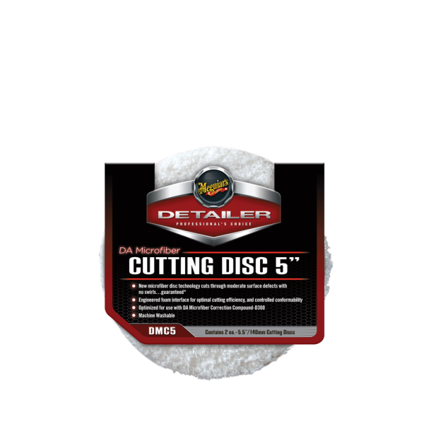 Meguiars Microfiber Cutting Disc. 5. 2 - Pack