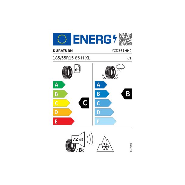 DURATURN helrsd&auml;ck 185/55R15