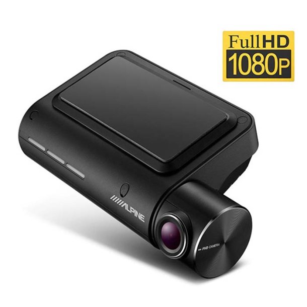 Alpine DVR-F800PRO dash cam med GPS, lane assist