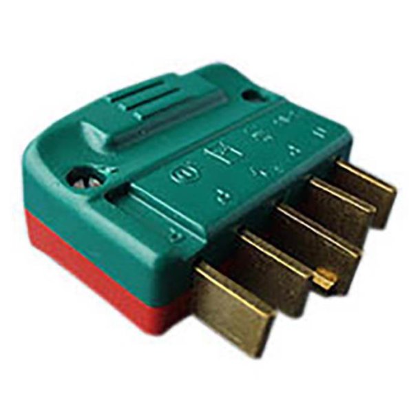 Plugg s16 440v 3p+n+j rak. r&ouml;d/gr&ouml;n hane