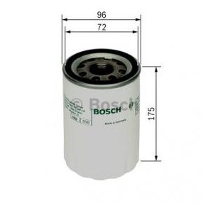 BOSCH oljefilter F 026 407 081 (P 7081)