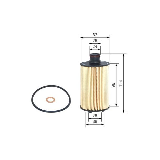 BOSCH oliefilter F 026 407 154 (P 7154)