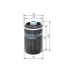 BOSCH oljefilter F 026 407 179 (P 7179)