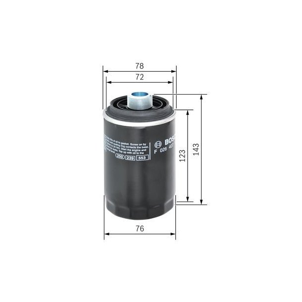 BOSCH oliefilter F 026 407 179 (P 7179)