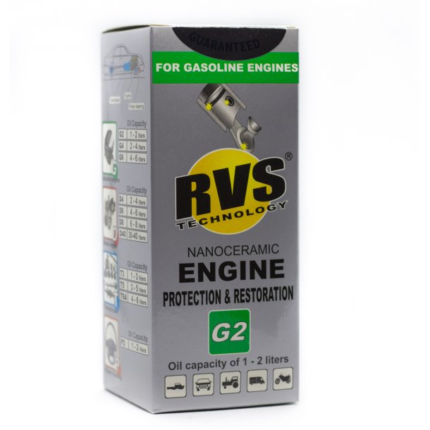 G2 RVS Technology Benzin motorbehandling