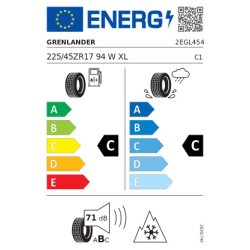 GRENLANDER Hel&aring;rsd&aelig;k 225/45R17 GREENWING A/S