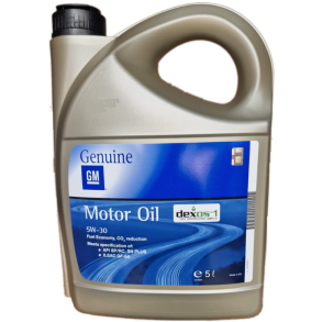 Original motorolie GM/Opel 5W30 Dex1 Gen3 - 5 L
