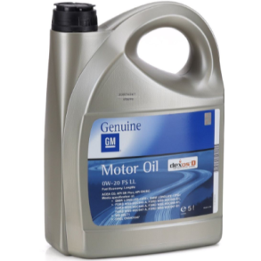 Original motorolie GM/Opel Dexos D 0W20 - 5L