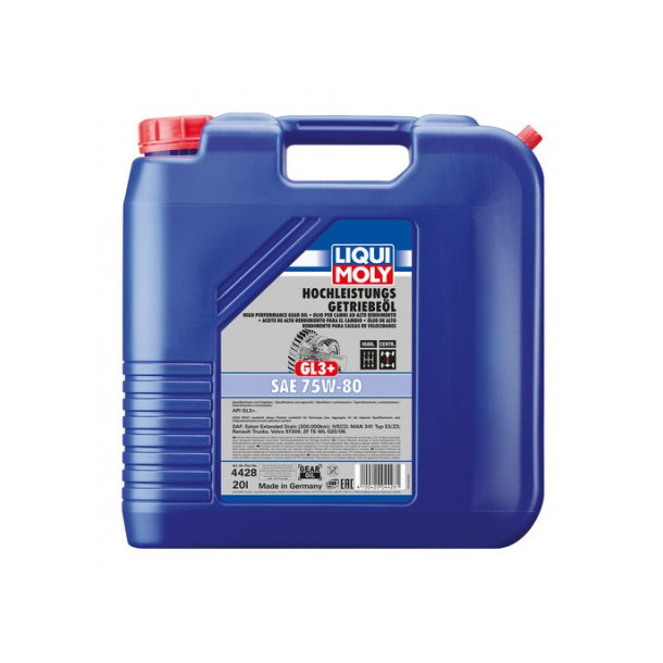 Vxelldsolja med hg prestanda 75W80 20L