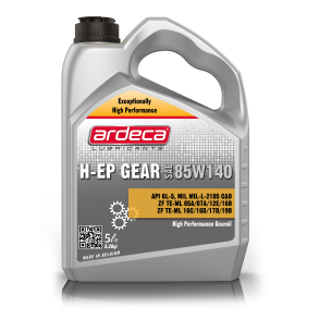 Gearolie GL5 H-EP Gear 85w140 - 5 ltr