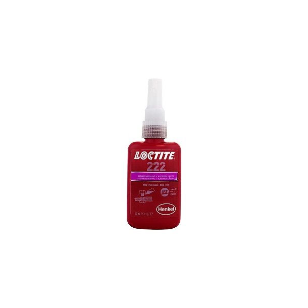 Loctite 222 gevindsikring 50 ml