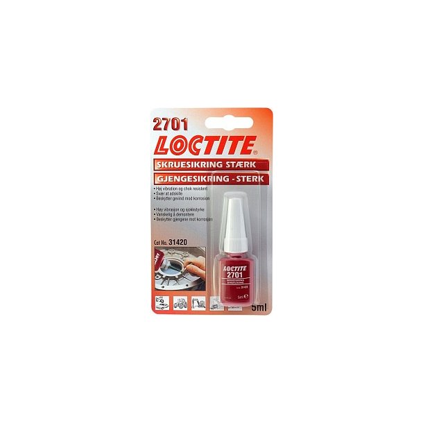 Loctite 2701 trdskydd 5 ml