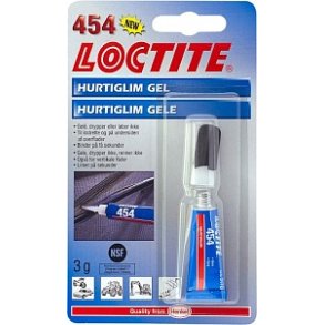 Loctite 454 snabblim 3 gr