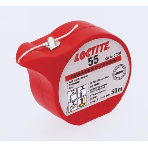 Loctite 55 gngttningsmedelssnor 50 mtr