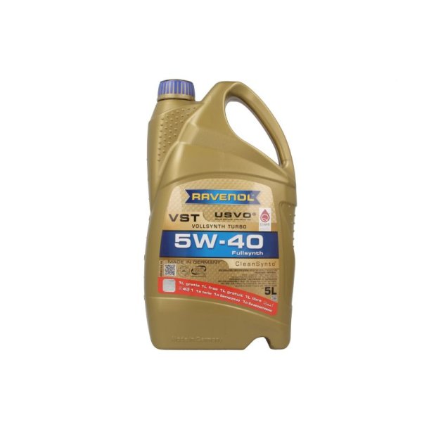 RAVENOL rav turbo vst 5w40 4L+1L