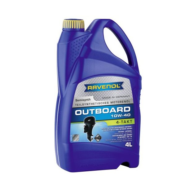 RAVENOL rav outboard semi10w40 4L