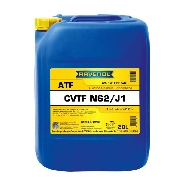 RAVENOL rav atf cvtf ns2/j1 20L