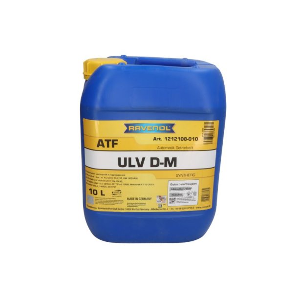 RAVENOL rav atf ulv d-m 10L