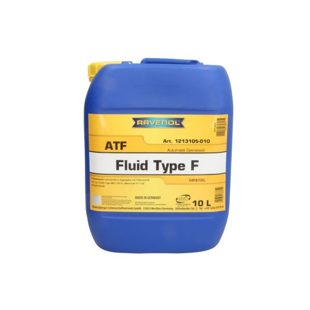RAVENOL rav atf v&aelig;ske type f 10L