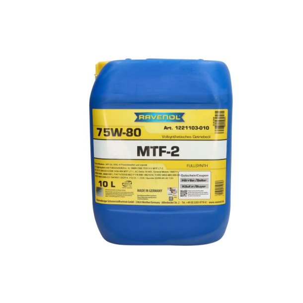 RAVENOL rav mtf-2 75w80 10L