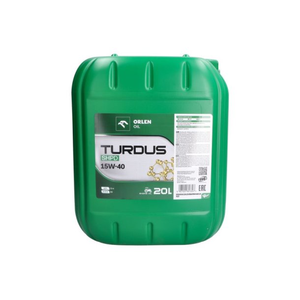 ORLEN turdus shpd 15w40 20L