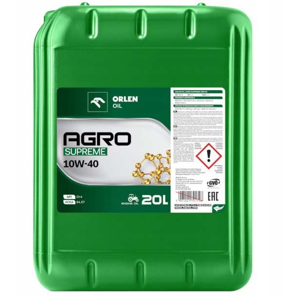 ORLEN agro supreme 10w40 20L